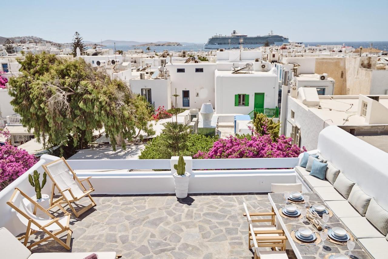 Mykonos Town Alice'S Noble Houseヴィラ エクステリア 写真